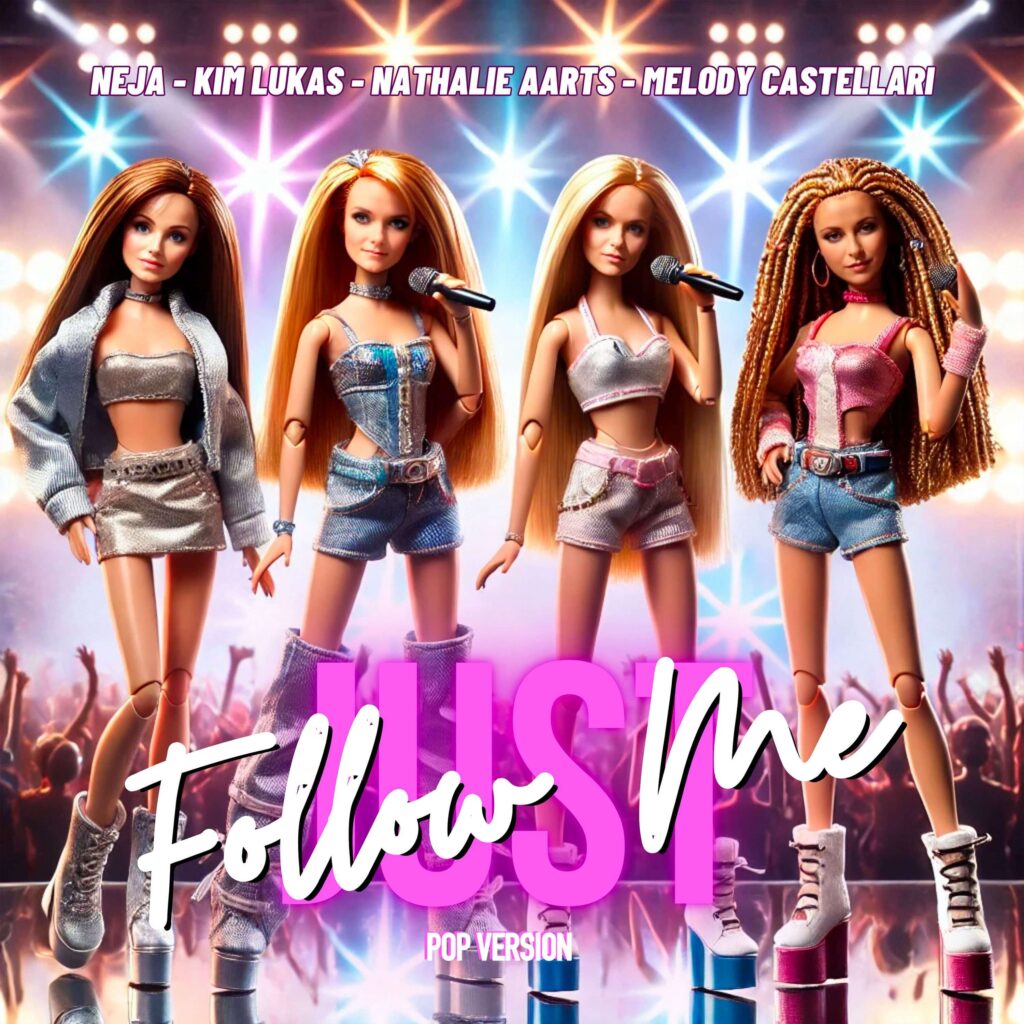 Just Follow Me sleeve-neja-kim-lukas-nathalie-aarts-melody-castellari-just-follow-me-pop-