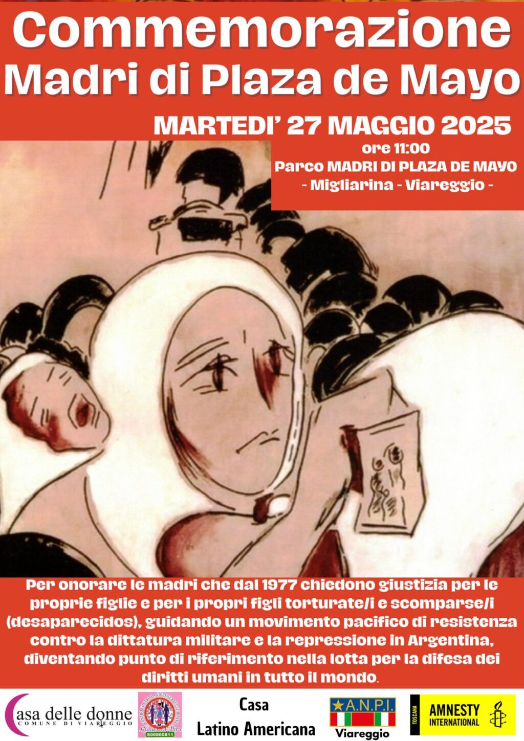 Locandina commemorazione