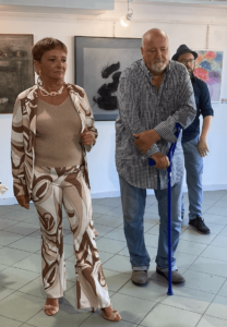 Paola Galeotti e Caludio Giannini di Caleidosarte