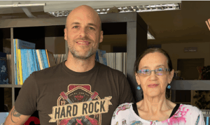 Miranda Biondi e Marco Palagi delle Giovane Holden Un sacco di libri
