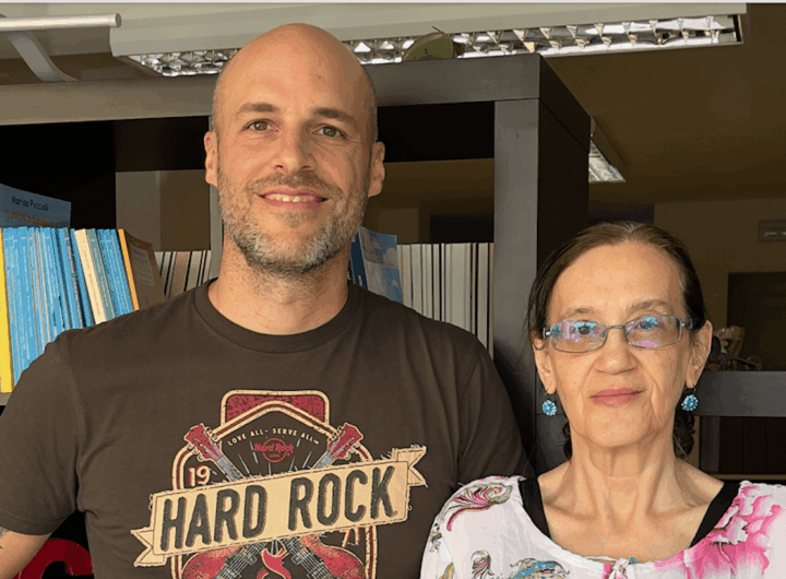Miranda Biondi e Marco Palagi delle Giovane Holden Un sacco di libri