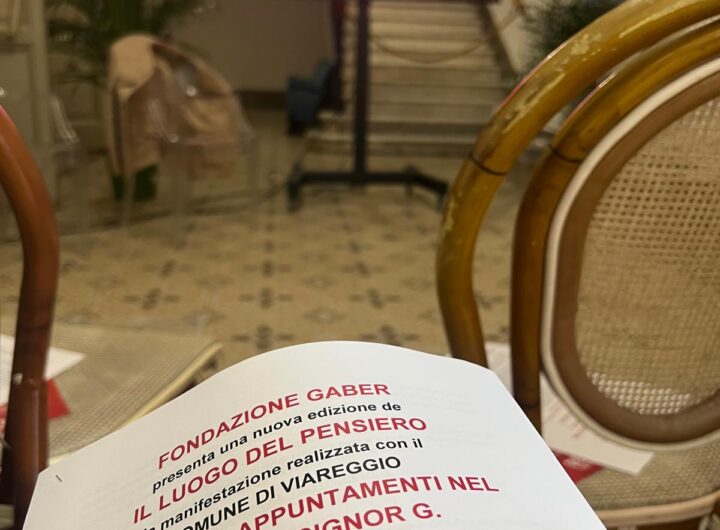 Il luogo del Pensiero festival Gaber